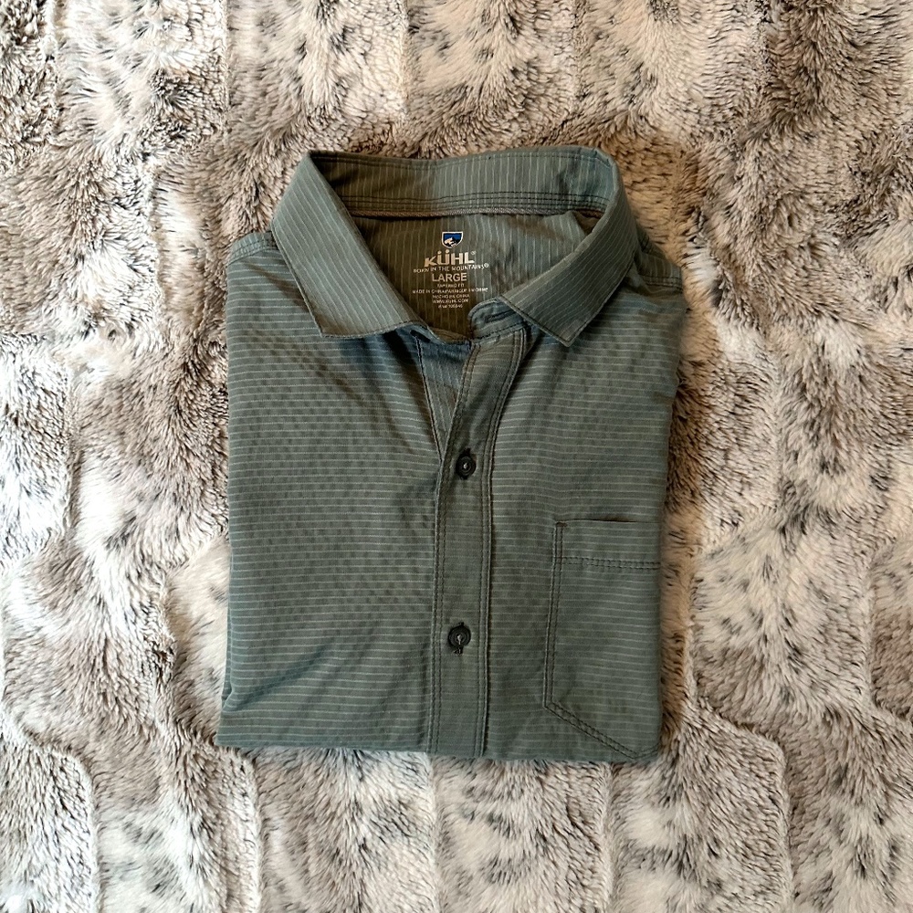 Men’s shirt sleeve Kuhl shirt